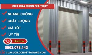 dịch vụ sửa cửa cuốn gia thuỵ
