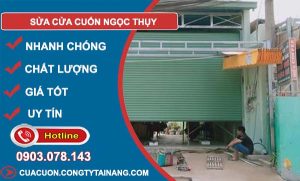 dịch vụ sửa cửa cuốn ngọc thuỵ