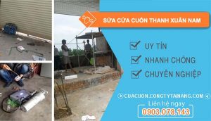 dịch vụ sửa cửa cuốn thanh xuân nam