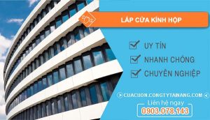 lắp cửa kính hộp