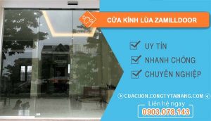lắp cửa kính lùa zamilldoor