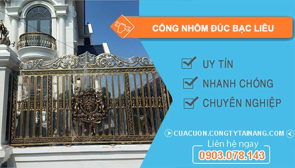 mua Cổng Nhôm Đúc Bạc Liêu