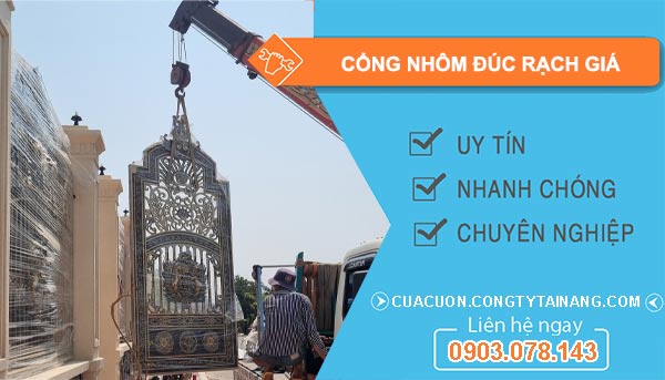 mua Cổng Nhôm Đúc Rạch Giá