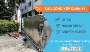 Sửa Cổng Xếp Quận 11