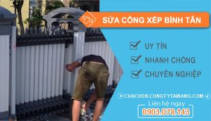 Sửa Cổng Xếp Bình Tân