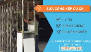 Sửa Cổng Xếp Củ Chi