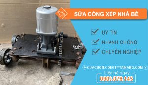 Sửa Cổng Xếp Nhà Bè