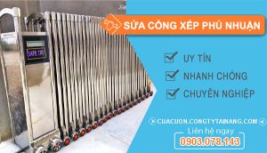 Sửa Cổng Xếp Phú Nhuận