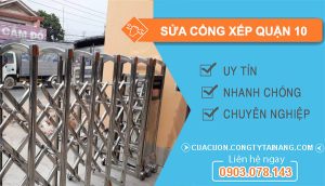 Sửa Cổng Xếp Tại Quận 10