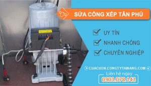 Sửa Cổng Xếp Tân Phú