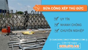 Sửa Cổng Xếp Thủ Đức