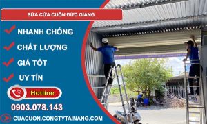 sửa cửa cuốn đức giang