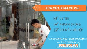 Sửa Cửa Kính Củ Chi