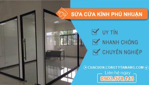 Sửa Cửa Kính Phú Nhuận