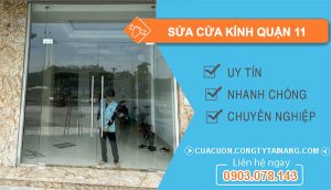 Sửa Cửa Kính Tại Quận 10