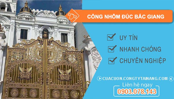 thợ Cổng Nhôm Đúc Bắc Giang