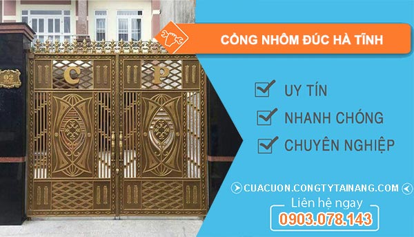 Thợ Cổng Nhôm Đúc Hà Tĩnh