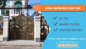 Thợ Cổng Nhôm Đúc Kon Tum