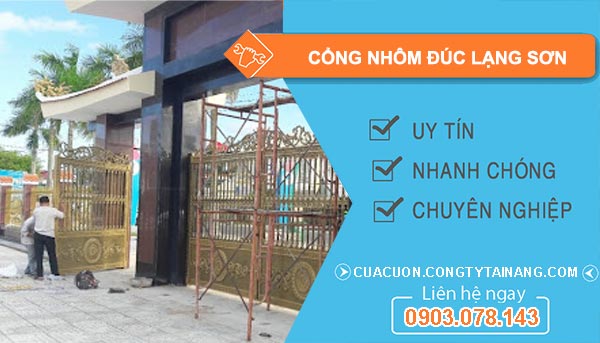 Thợ Cổng Nhôm Đúc Lạng Sơn