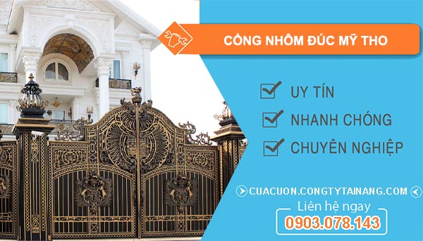 thợ Cổng Nhôm Đúc Mỹ Tho