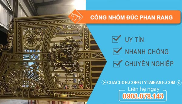 thợ Cổng Nhôm Đúc Phan Rang