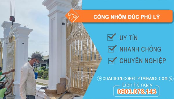 Thợ Cổng Nhôm Đúc Phủ Lý