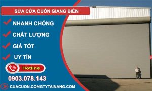 thợ sửa cửa cuốn giang biên
