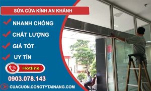 thợ sửa cửa kính an khánh