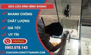 thợ sửa cửa kính bình khánh