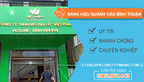 Bảng Hiệu Quảng Cáo Bình Thuận