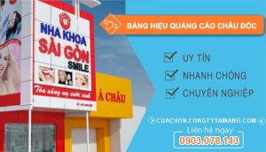 Bảng Hiệu Quảng Cáo Châu Đốc