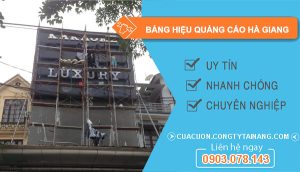 Bảng Hiệu Quảng Cáo Hà Giang