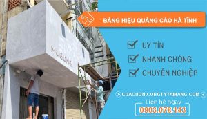 Sửa Bảng Hiệu Quảng Cáo Hà Tĩnh