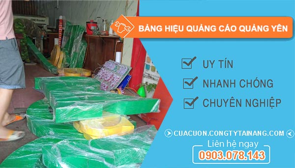 Sửa Bảng Hiệu Quảng Cáo Quảng Yên