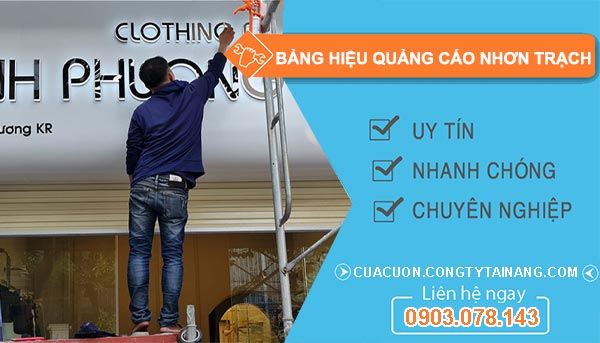 Sửa Bảng Hiệu Quảng Cáo tại Nhơn Trạch