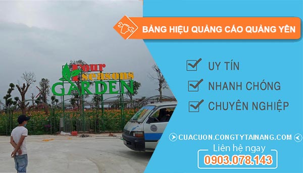 Sửa Bảng Hiệu Quảng Cáo Tại Quảng Yên