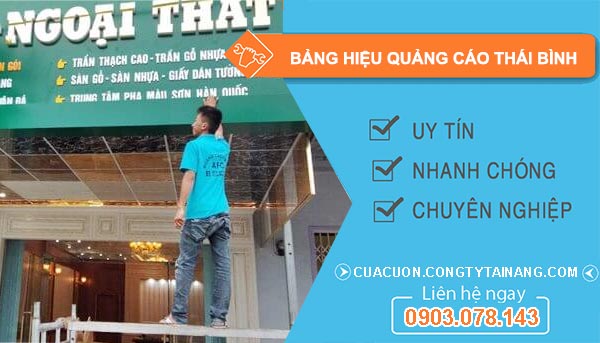 Bảng Hiệu Quảng Cáo Tại Thái Bình