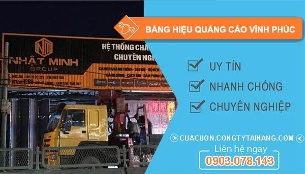 Bảng Hiệu Quảng Cáo Tại Vĩnh Phúc