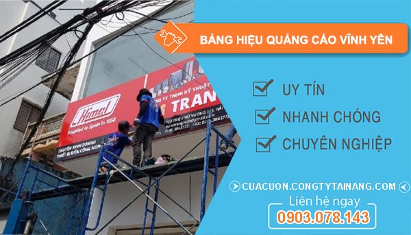 Bảng Hiệu Quảng Cáo Vĩnh Yên