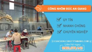 Cổng Nhôm Đúc An Giang