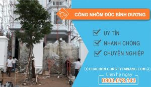 Cổng Nhôm Đúc Bình Dương