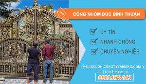Cổng Nhôm Đúc Bình Thuận