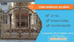 Cổng Nhôm Đúc Đà Nẵng