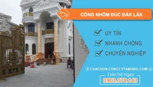 cổng nhôm đúc đắk lắk