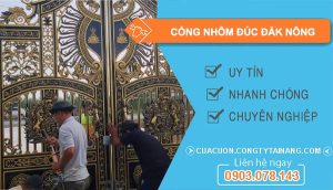 Cổng Nhôm Đúc Đắk Nông