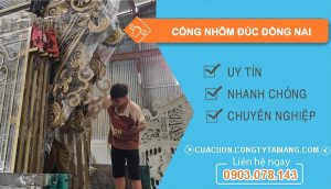 Cổng Nhôm Đúc Đồng Nai