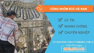 Cổng Nhôm Đúc Hà Nam