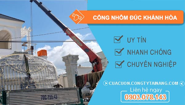 Cổng Nhôm Đúc Khánh Hòa