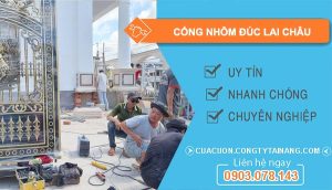 cổng nhôm đúc lai châu