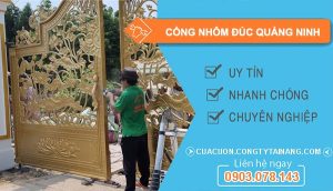 Cổng Nhôm Đúc Quảng Ninh